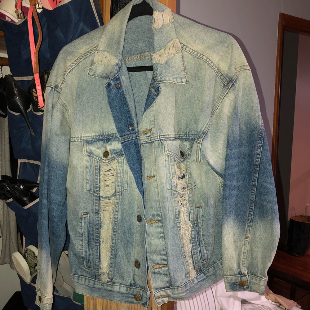 Oversized Jean Jacket